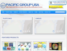 Tablet Screenshot of pacificgroupusa.com